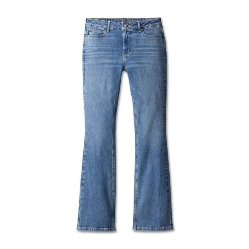 Harley-Davidson High Rise Boot Cut Jeans Medium Indigo Size 30